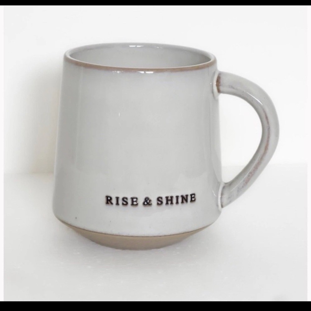 Rise & Shine Hearth & Hand Magnolia Stoneware Mug - Coffee Tea Cup